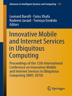 cover image of Innovative Mobile and Internet Services in Ubiquitous Computing